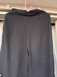 Wide Leg Black Pants