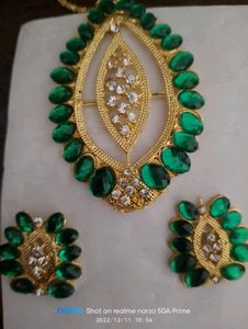 Gold Plated Pendant Set