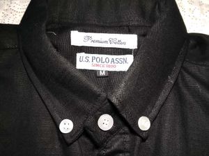 Black U.S. Polo Assn. Premium Branded Shirt🖤