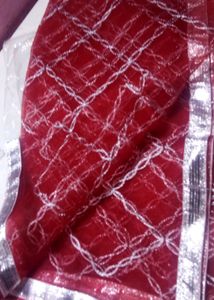 🆕 Maroon Net Dupatta