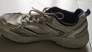 one time used shoes|need a wash