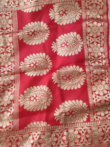 Red &amp; Gold Dupatta