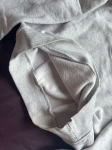 Grey Cropped Sweatshirt