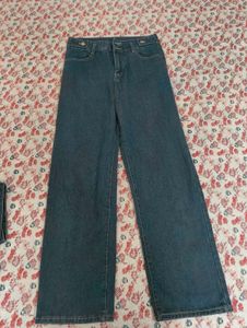 Wide Leg Denim Jeans