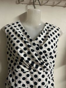 Polka Dot Wrap Dress