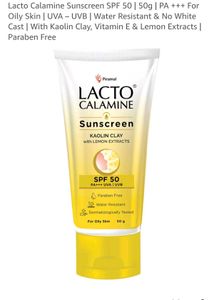 Lacto Calamine SPF 50 Sunscreen