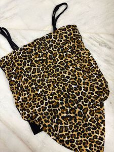 Leopard Print Cami Top