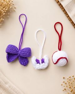 Handmade Crochet key chains🫶🌸
