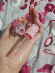 Sparkle &amp; Shine liquid baby pink Glitter Eyeshadow