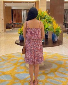 Boho Floral Print Mini Dress