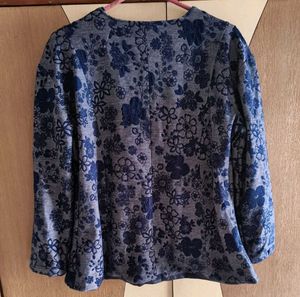 Rare Xl Floral Print Jacket