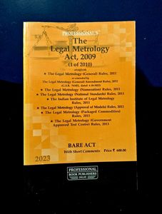 Legal Metrology Act, 2009 (#BareAct 2023)