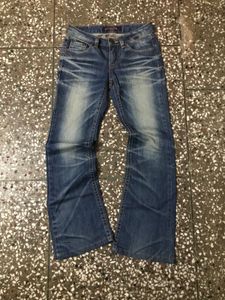 Vintage Y2K Distressed Bootcut Jeans