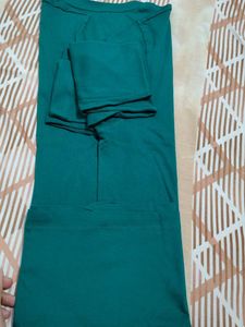 Green Long Sleeve Henley Shirt