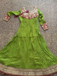 Green Anarkali
