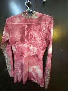 Sheer Hooded Rave Top