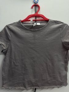 Grey Basic T-Shirt
