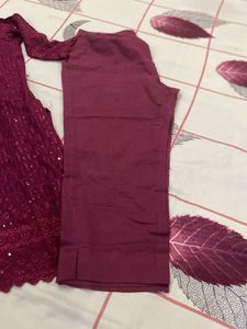 Elegant Maroon Kurta Set