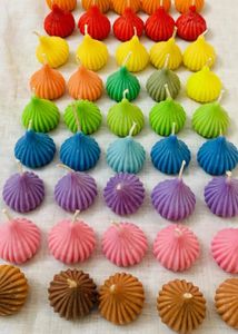 Colorful Modak Shaped Scented Candles