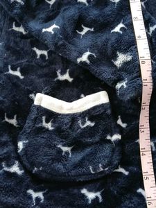 Cozy Dog Print Pajama Top