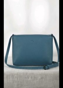 Pebbled Leather Crossbody Bag