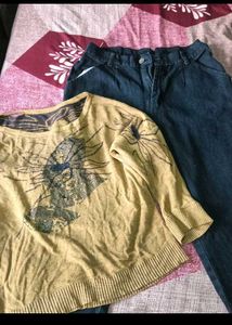JEANS 👖 and TOP