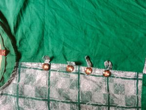 cotton green kurta