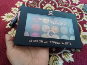 Glitter Eyeshadow Palette &amp; Mascara Set