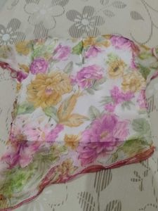 Floral Baby Top with Sequins