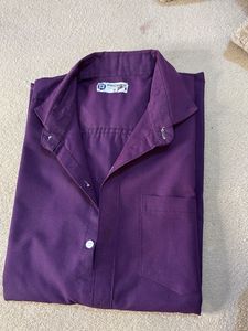 Men's Purple Button-Down Shirt