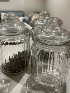 Glass Jars Set