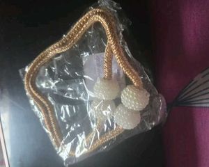 Magnetic Pearl Curtain Tiebacks (Pack of 2)