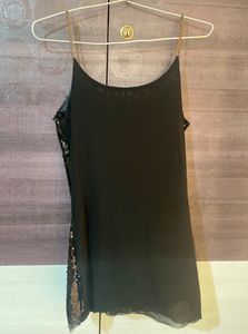 *Offer Valid Till Stocks Last*Sequin black Top
