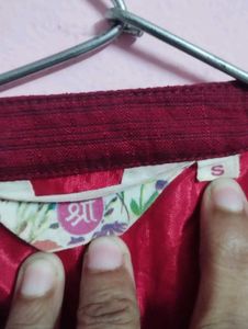 Maroon Kurta with pant