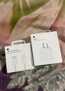 Apple USB-C to Lightning Cable &amp; 20W Power Adapter