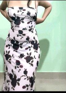 Newmeasia Dress Backless Floral