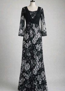 Floral Print Maxi Dress