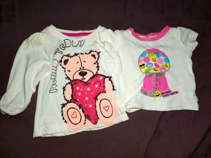 Cute Teddy Bear & Gumball Machine Tops (Set of 2)