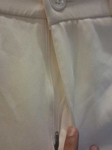 White Wide Leg Trousers (Formal)