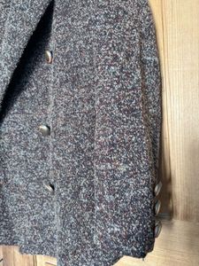 Vintage Wool Blend Overcoat