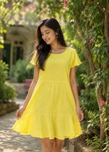 Vibrant Yellow one piece