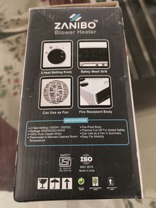 zanibo blower heater 2000 watt zeh-1120