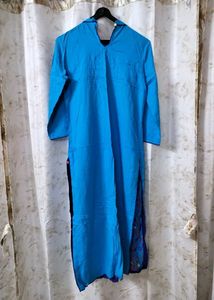 Embroidered blue Kurta
