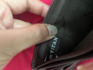 Titan Men's Brown Leather Wallet