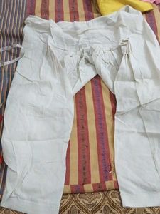Comfortable White Salwar Pants