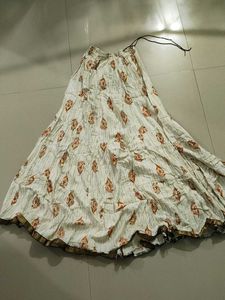 Bohemian Print Maxi Skirt