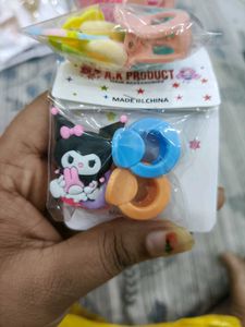 Cute Floral Hair Clips Set