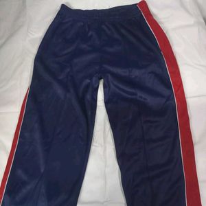 Sweatpants Navy Blue Red