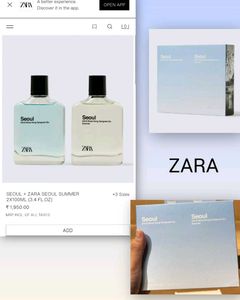 Zara Seoul + summer edp perfume se