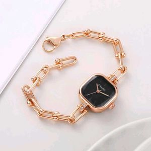Chic Rose Gold Tone Watch